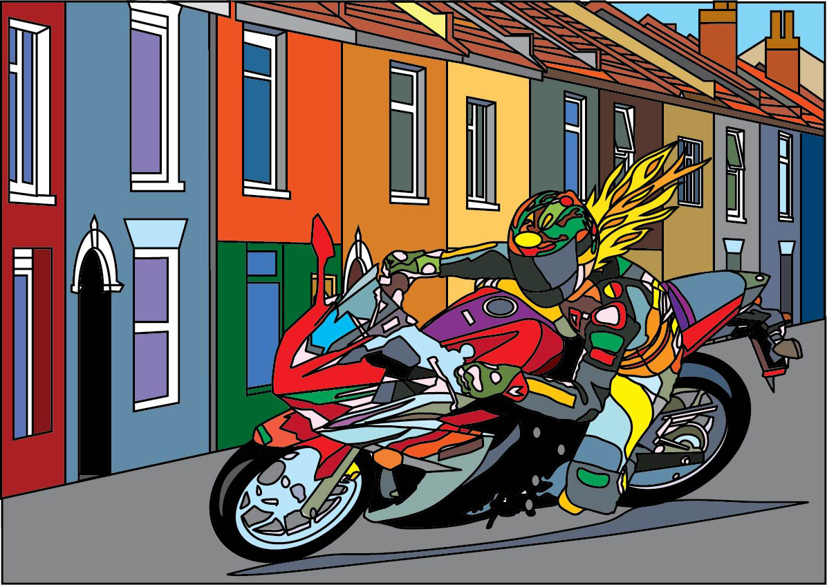 мотоциклист